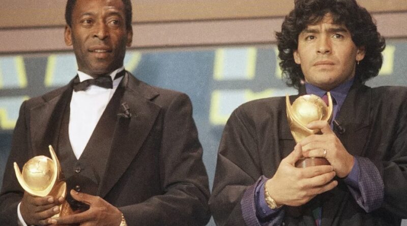 Rivalry between Maradona and Pele